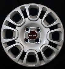 4 Copricerchi Rossi Per Fiat Panda 2012 - Cerchio 14 Pollici - Non Originali - Foto 6