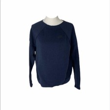 Nike Sweatshirt Womens Medium Blue Pullover Mesh Back Athletic