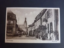 PUTTELANGE Puttlingen Moselle postcard 57 Wilson Street shoe store