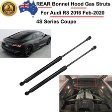 2 REAR Bonnet Hood Gas Struts for Audi R8 4S 2016-2020 Coupe Lift Support Spring