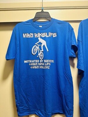 MBS Bike Life T-Shirt (Blue, M)
