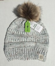 Hot item Fur Pom Winter Fall Trendy Cable Knit Beanie Hat Unisex  B
