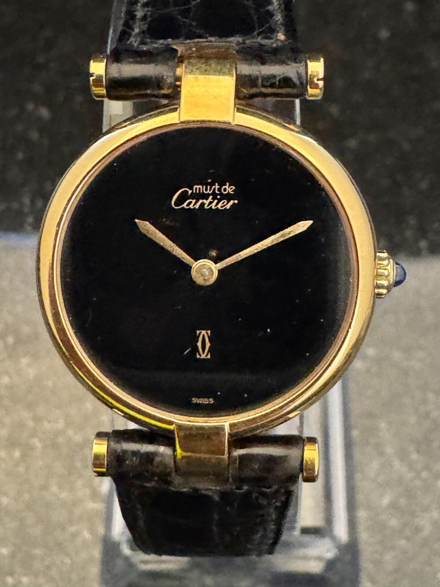 Cartier Must de Cartier Vendome 24mm Quartz Ladies Watch Argent