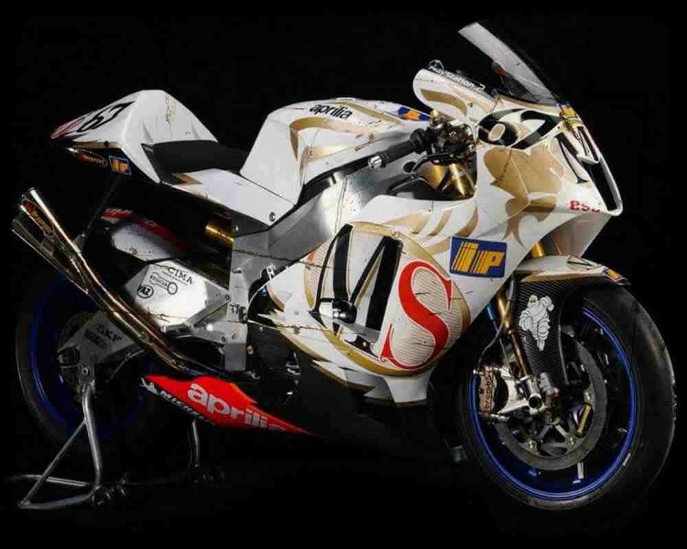 Aprilia Rs3 Cube Motogp Bike 04 A4 Photo Print Motorbike Vintage Aged