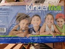 KinderMat 1" x 45" x 19" Basic Rest Nap Mat Red Blue kindergarten School Travel