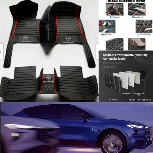 For Toyota 4Runner 1995-2020 Car Floor Mats Anti-slip Custom Liners Carpets Rugs - Imagen 15 de 42