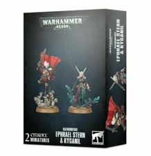 Daemonifuge Ephrael Stern & Kyganil - Warhammer 40k - Brand New! 40-50