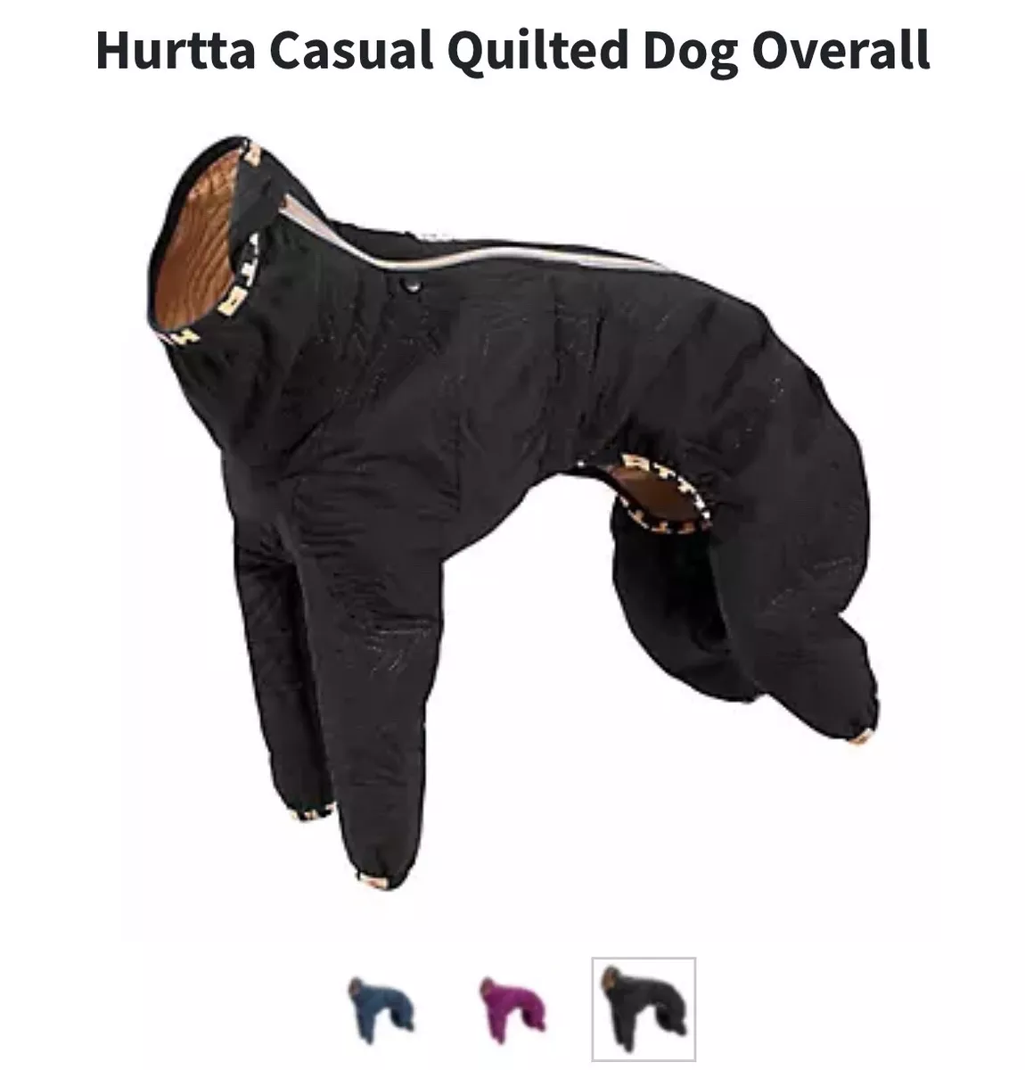 Hurtta casual quilted top overall dog coat