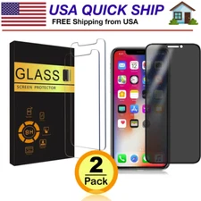 Tempered Glass Screen Protector For iPhone 14 Pro Max Plus 2 Pack