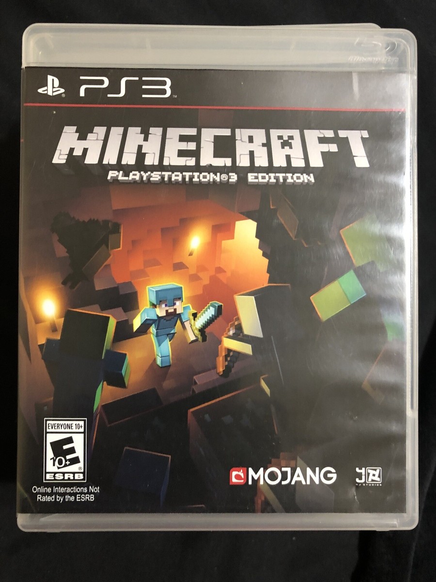 Minecraft -- PlayStation 3 Edition (Sony PlayStation 3, 2014) for