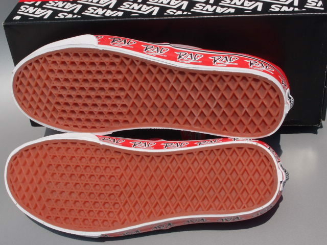 VANS SYNDICATE RAD BMX AUTHENTIC S 29cm US Size 11 Red