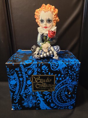 Veronese Design Cosplay JESTER HOLDING A ROSE FIGURINE WU76045AA NEW 