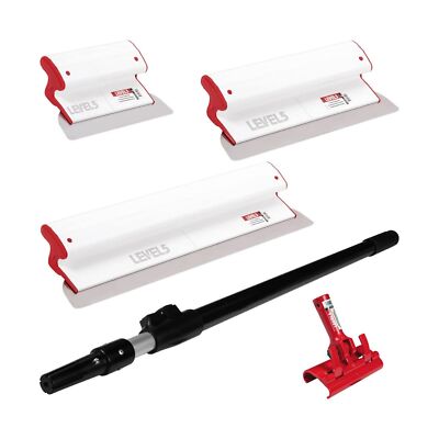 LEVEL5 Drywall Composite Skimming Blade Set | 10, 16 & 24 Inch Skimming Blade...