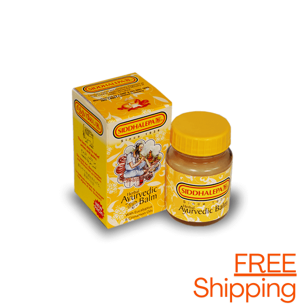 Siddhalepa 50g Ayurvedic Herbal Balm for Cold, Flu, Headache Reliefer