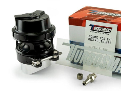 Turbosmart Race Port Gen V  BOV Blow Off Valve Black Sleeper (TS-0204-1135) NEW