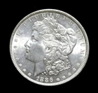 1886 Morgan Silver Dollar BU Coin (B31)