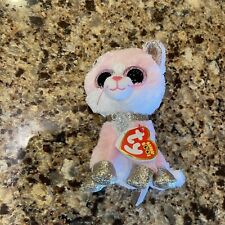 Ty Beanie Boos 36366 Fiona The Pink Cat Boo Regular for sale