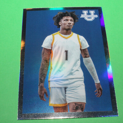 Mikey Williams #09B-11 Blue Topps Chrome Bowman U 2023 (B17)