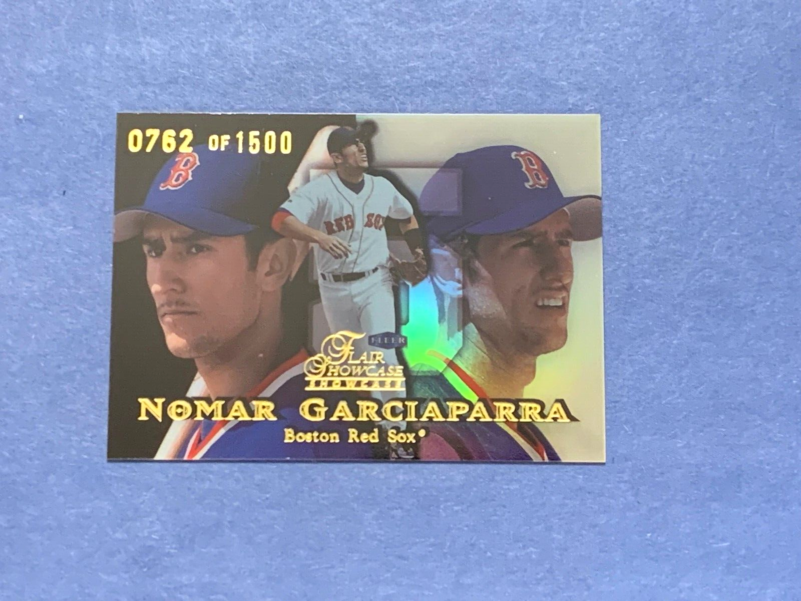 Fila vetrina Flair 1999 BOSTON RED SOX Nomar Garciaparra 762 1500 come nuova