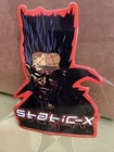 New OS STATIC X MOHAWK VAMPIRE ZOMBIE HELMET BIKE ,LOCKER, Etc. MUSIC STICKER