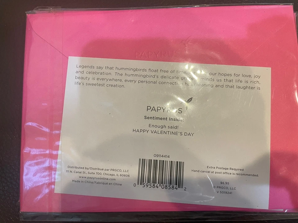 Papyrus Valentine’s Day Cards Set Of 14 - Image 3 of 4