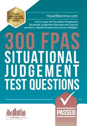 Thumbnail - How2become 300 Fpas Situational Judgement Test Questions (taschenbuch)