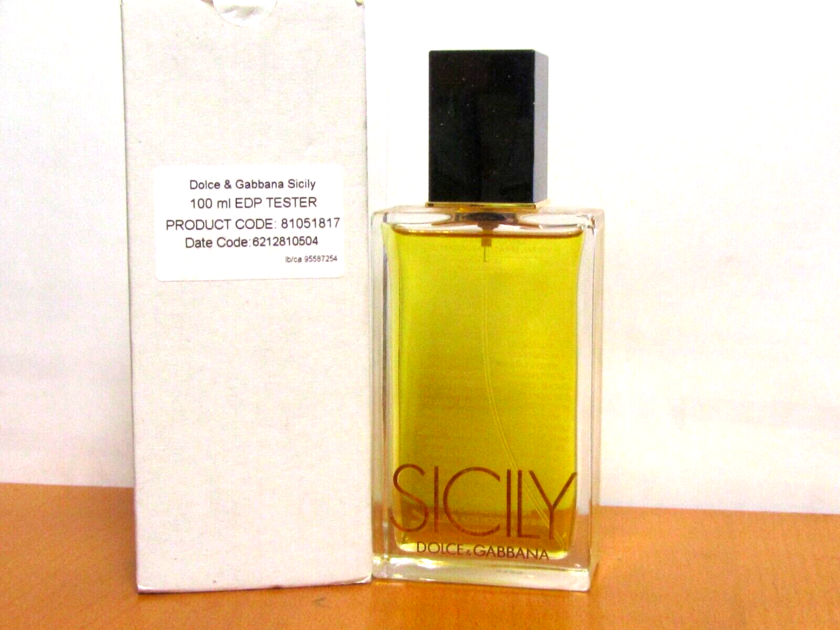 Sicily Dolce & Gabbana Perfume Women 3.4oz / 100 ml Eau De Parfum