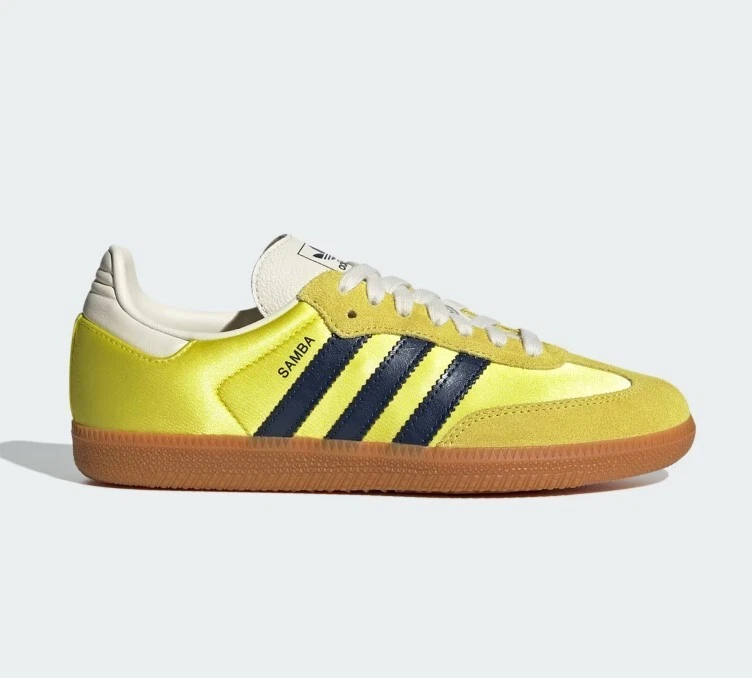 adidas Samba OG Shock Yellow Night Indigo W for sale | eBay