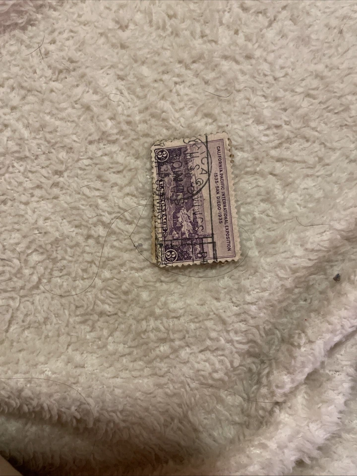 Sello de exposición California Pacific vista desde San Diego Foto 2 de 2