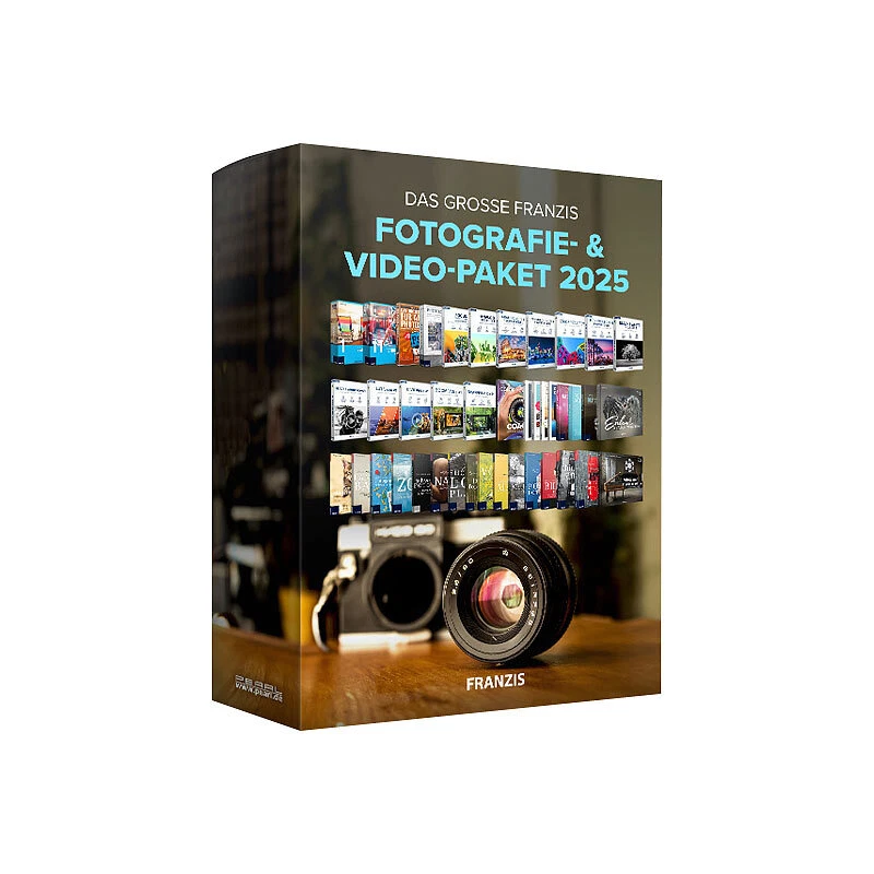 FRANZIS Das große FRANZIS Fotografie- & Video-Paket 2025 - Bild 2 von 4