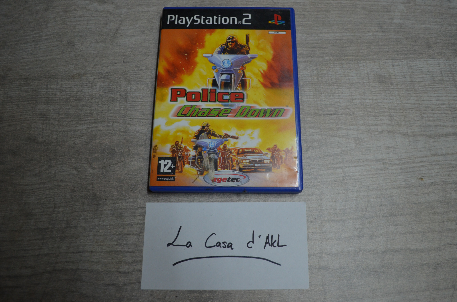 Police Chase Down sans notice sur Playstation 2 PS2 - FR