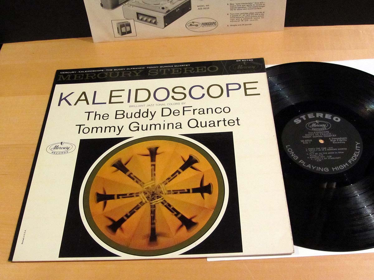 ドミコ  レコード BUDDY DeFRANCO & TOMMY GUMINA Kaleidoscope MERCURY SR-60743 Stereo