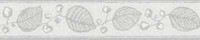 A.S. CréAtion PapierbordüRe 115621 Grau Floral Blumen 0,13M X 5M 40007