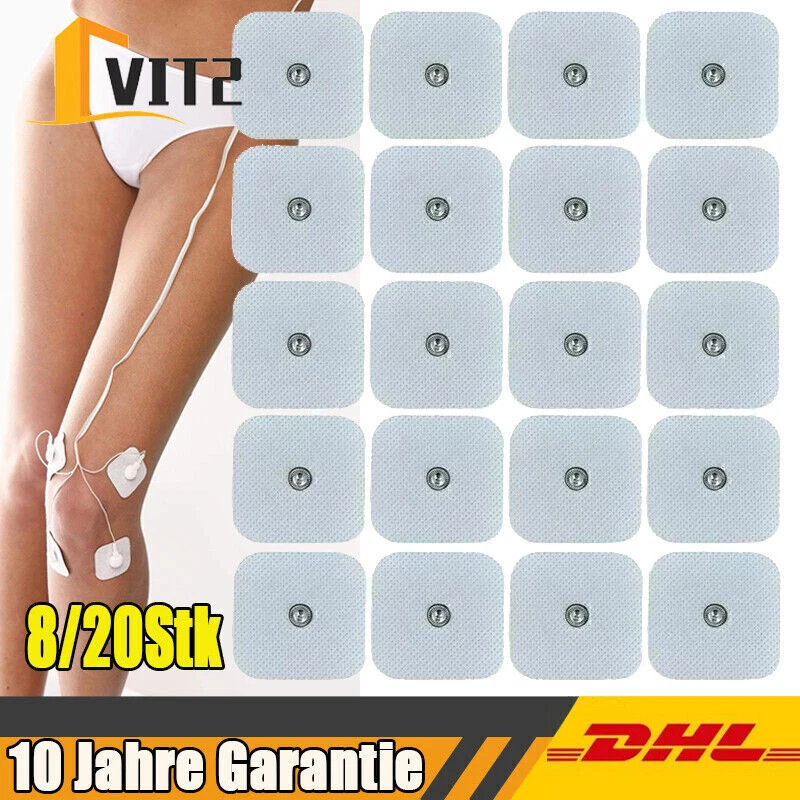 MARKENLOS Elektroden Pads Klebeelektroden für Sanitas Elektrostimulator Sem 40/43 Ems Tens
