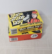Vintage Shoe Shine Boy Instant Shoe Shine Pads