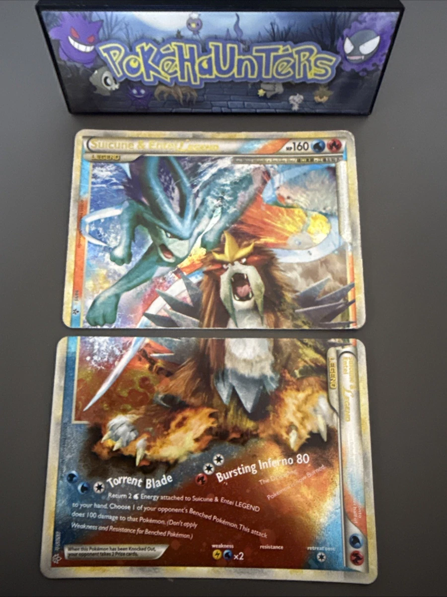Suicune & Entei Legend Pokémon TCG Cards for sale | eBay