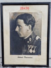 Foto Leutnant Kuk K.K. LS/Kaiserschützen 26x36 incorniciata d'epoca Wk1 Ww1 