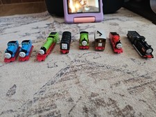 VINTAGE LOT OF 8 ERTL THOMAS THE TANK ENGINE DIECAST TRAIN TOYS 1990s PERCY