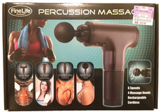 Percussion Massager Final Life Products 6-speeds 4-massage heads
