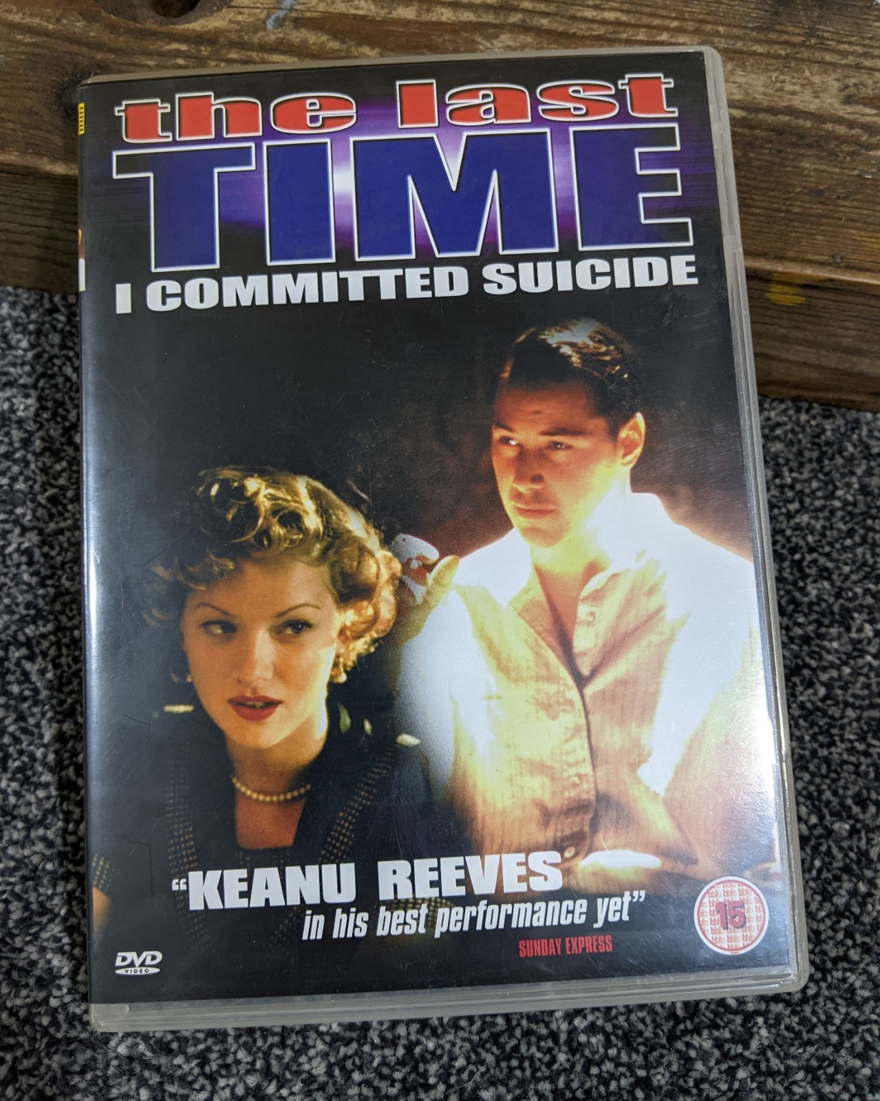 The Last Time I Committed Suicide (DVD 1997) Rare Vintage Drama ~ Keanu Reeves