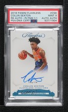 2018-19 Panini Flawless Rookie Platinum 1/1 Collin Sexton PSA 9 MINT Auto 11oq