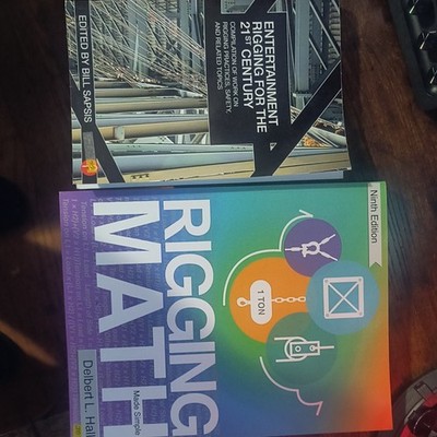 Entertainment Rigging for the 21st Century & Rigging Math Ninth Edition Book Set