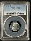 1943-D  1C  Lincoln Wheat One Cent  PCGS MS66  57508138