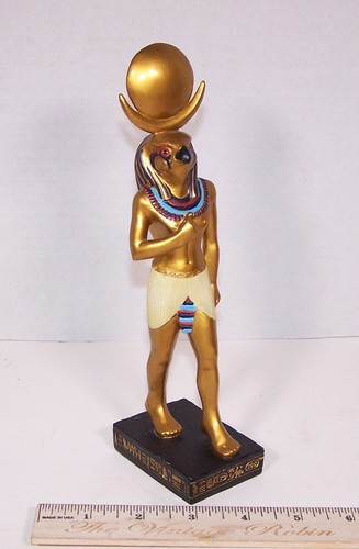 Ancient Egyptian Horus Falcon God Figurine Signed Veronese 2000