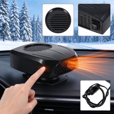 12V Portable Auto Heater and Cooling Fan, Car Plug in Windshield Defroster