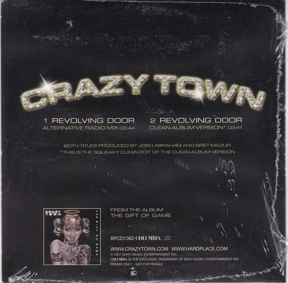 CRAZY TOWN Revolving Door ( UK 2 Track Promo CD Single ) - Bild 2 von 3
