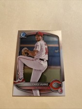 2025 Bowman - Chrome Prospects Chase Burns #BCP-122 (RC)