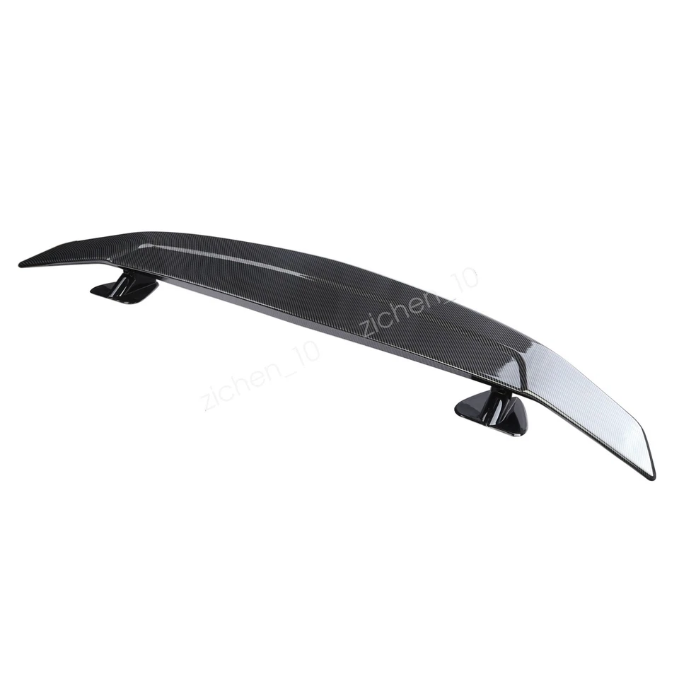 46" Carbon Style Rear Trunk Spoiler Racing Wing Lip For Chrysler Cirrus 1995-10 - Изображение 3 из 4