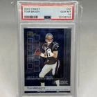 2002 Finest #50 Tom Brady PSA 10