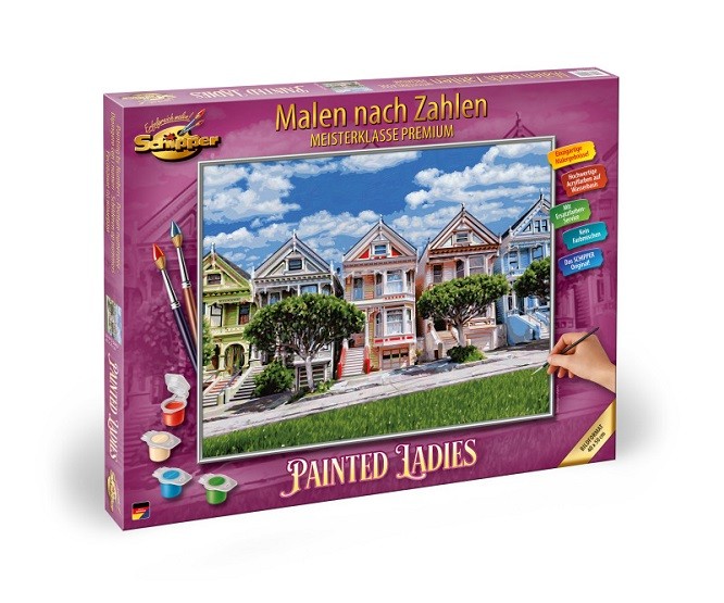Schipper 609130900 - Painting by Numbers - Painted Ladies - New